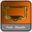 Porte Etiquette